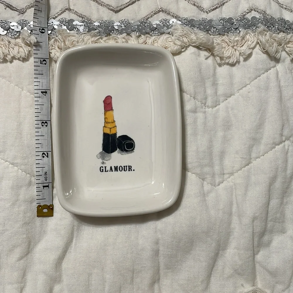 Rae Dunn Glamour ceramic set - Picture 4 of 8